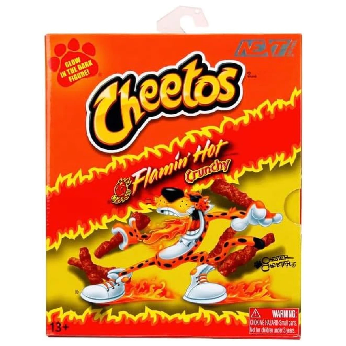 Jada Cheetos Chester Cheetah Hot Glow-in-The-Dark Figura Accion