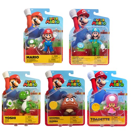 World of Nintendo Super Mario 4-Inch Figures Wave 36 Case of 12