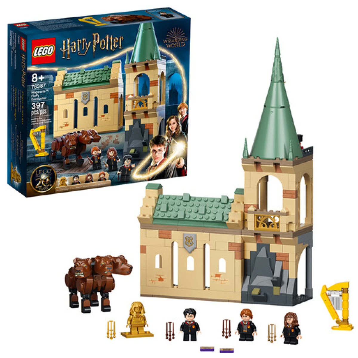 LEGO Harry Potter Hogwarts Fluffy Encounter 76387 397Pcs