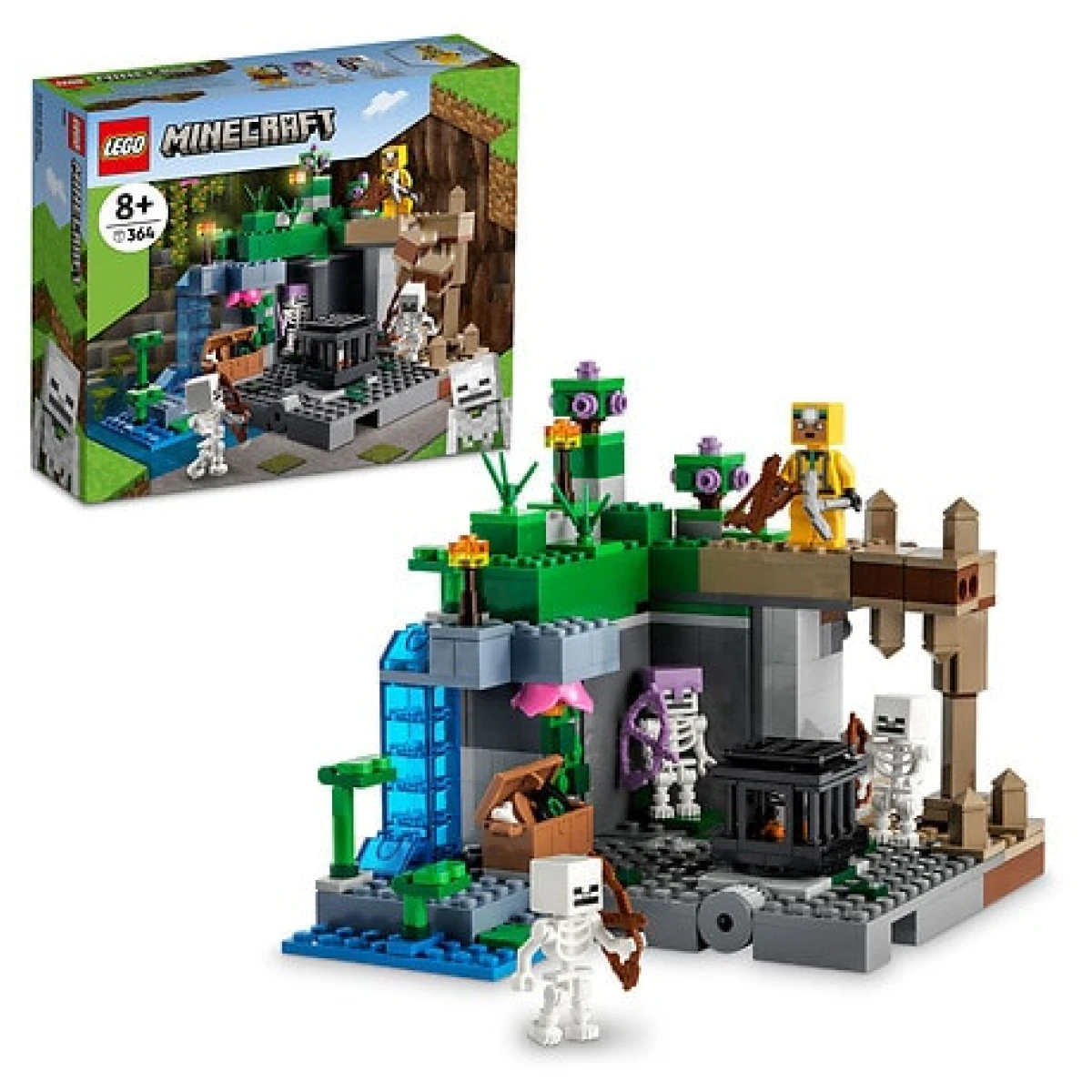 LEGO Minecraft The Skeleton Dungeon 21189 364 Pieces