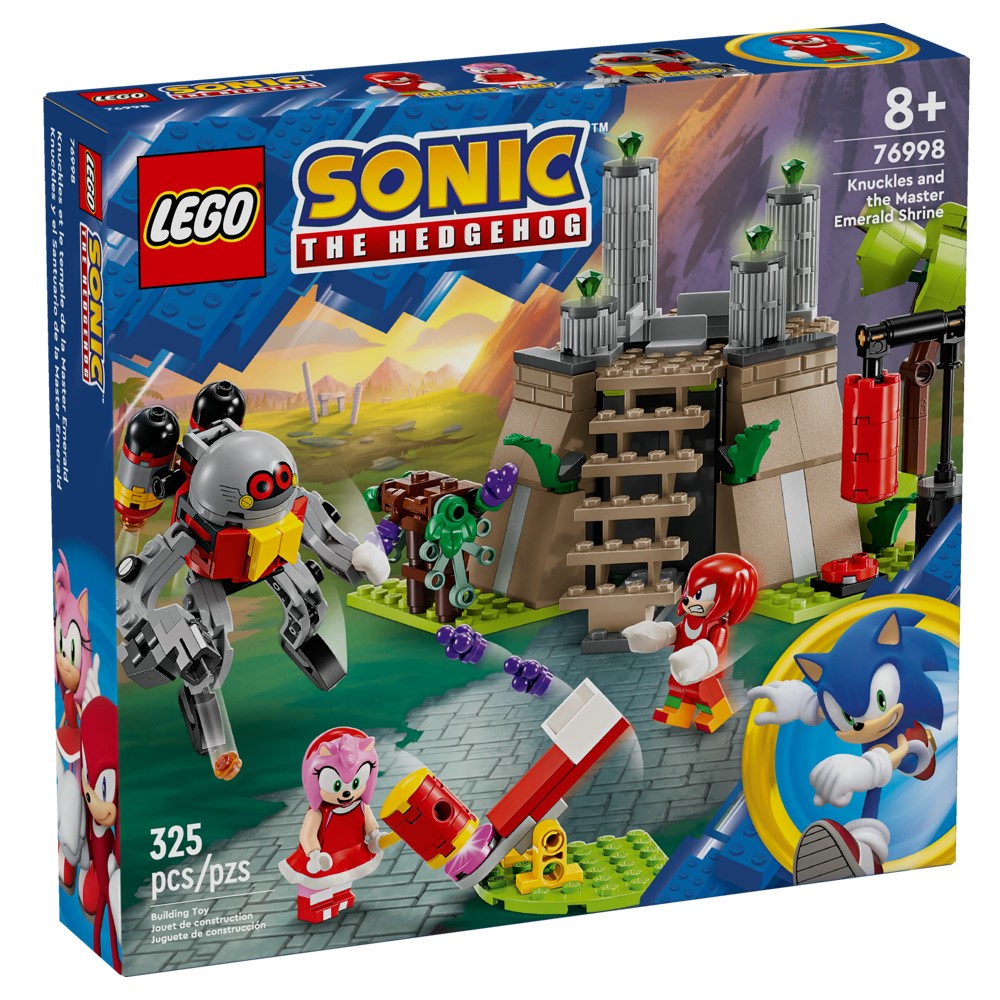 LEGO Sonic Knuckles and The Master Emerald Shrine