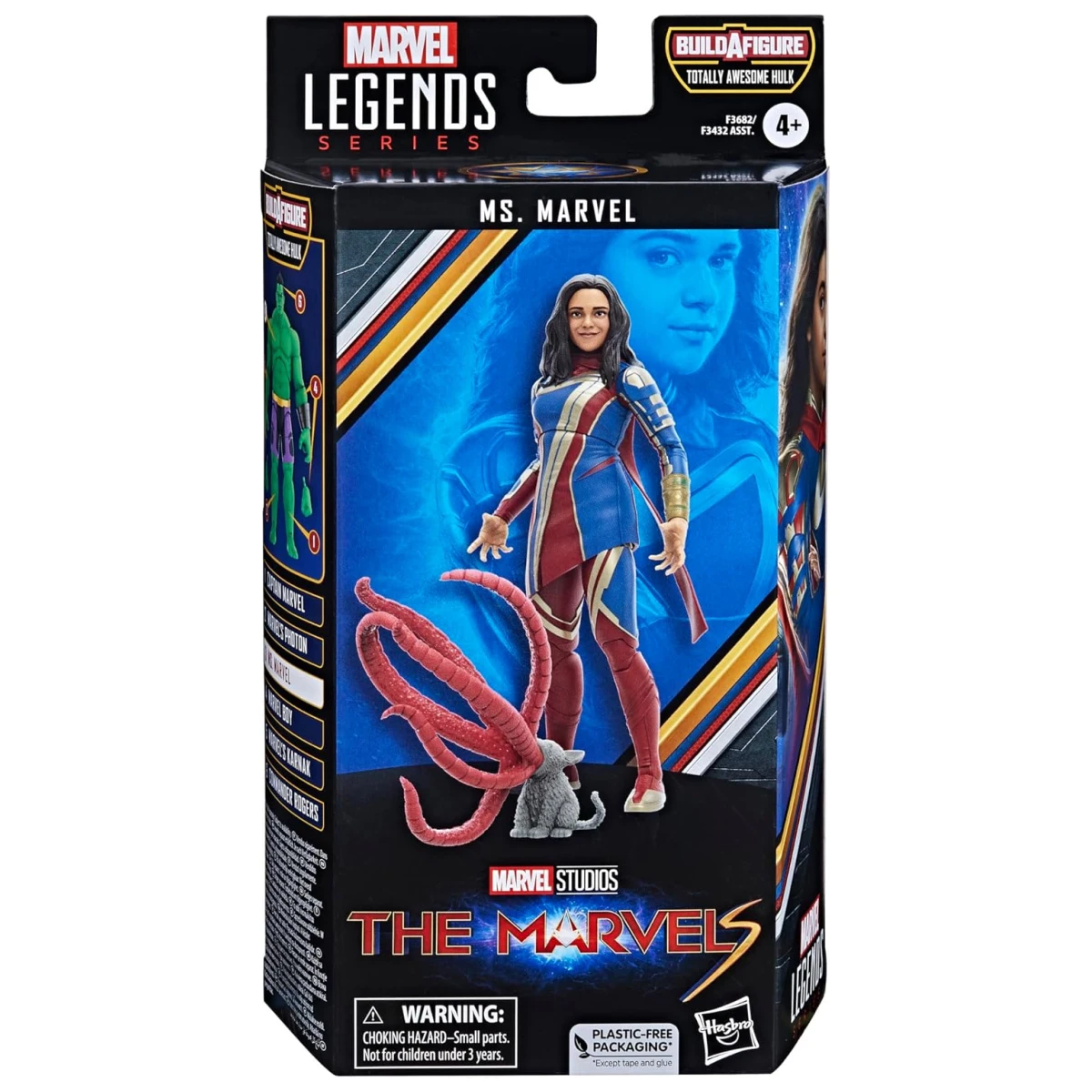 Marvel Legends Ms. Marvel The Marvels (BAF Awesome Hulk)