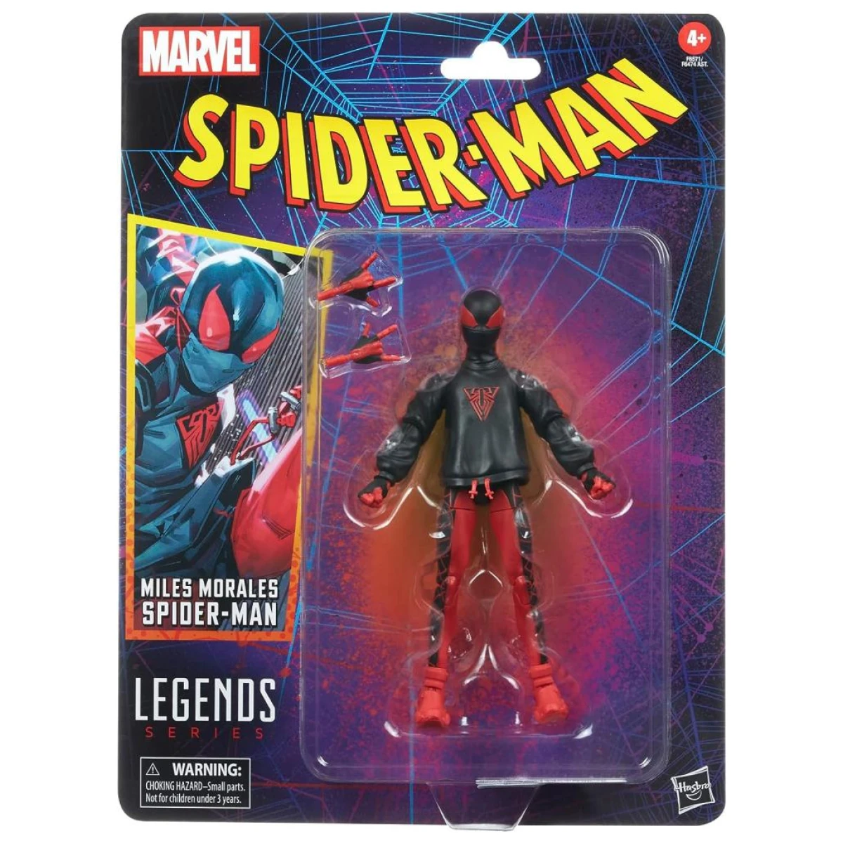 Marvel Legends Retro Miles Morales Spider Man