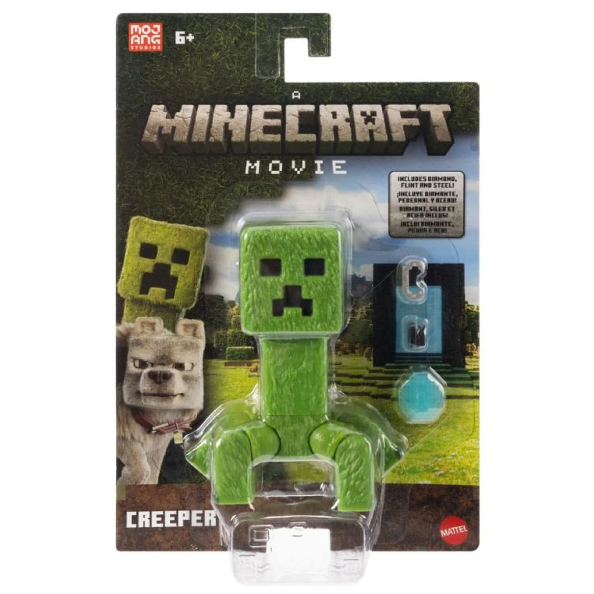 Minecraft Movie Creeeper Con Accesorios