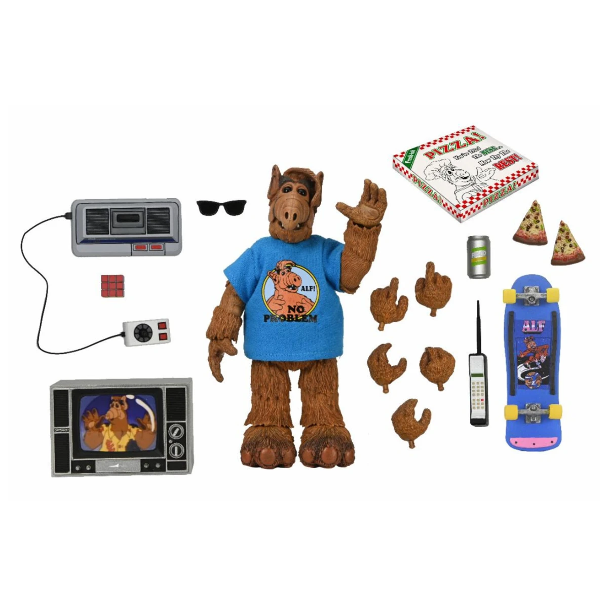 NECA ALF Ultimate Totally 80s Alf
