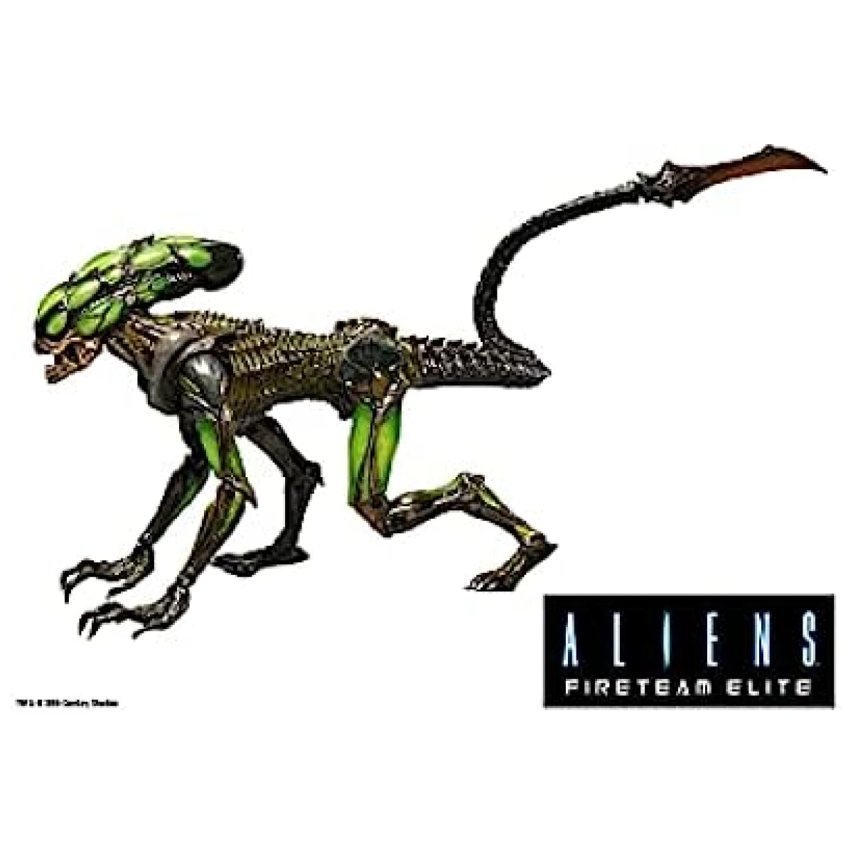 NECA Aliens Fireteam Elite Serie 2 Burster Alien