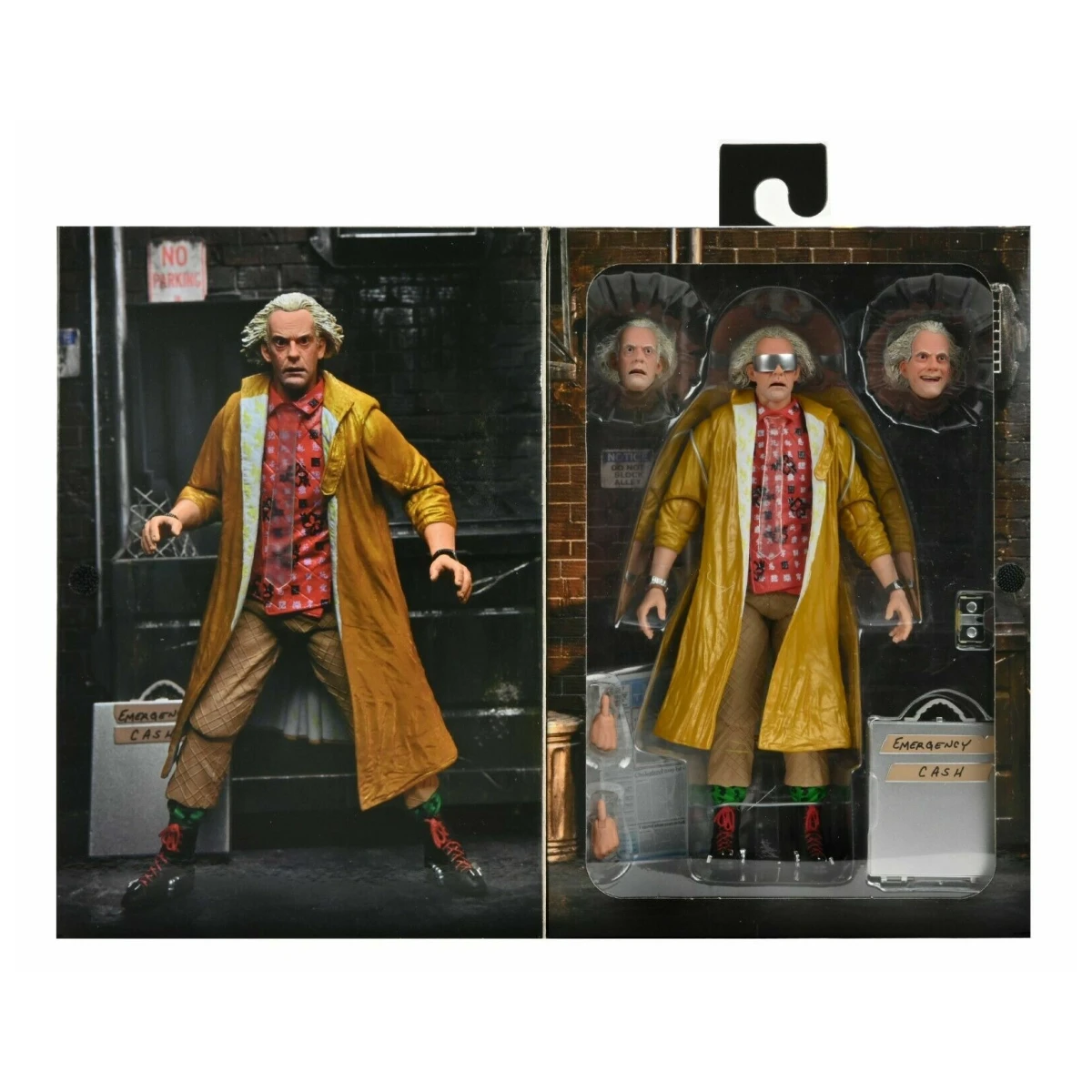 NECA Back to The Future Part 2 Ultimate Doc Brown