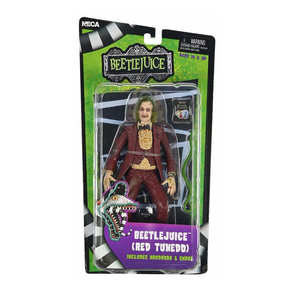 NECA Beetlejuice (1988) Red Tuxedo Beetlejuice