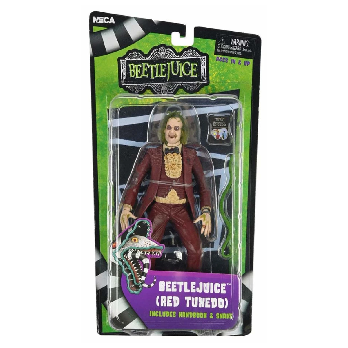 NECA Beetlejuice (1988) Red Tuxedo Beetlejuice