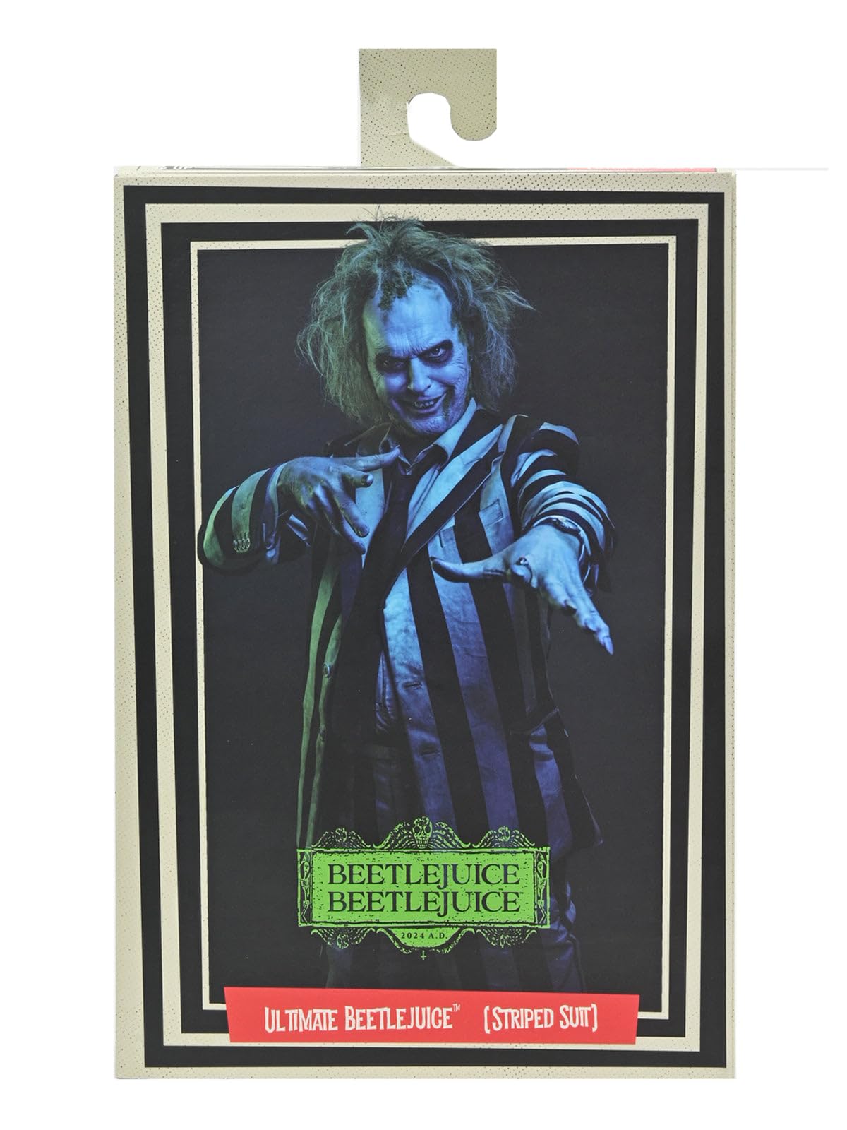 NECA Beetlejuice Ultimate Striped Suit