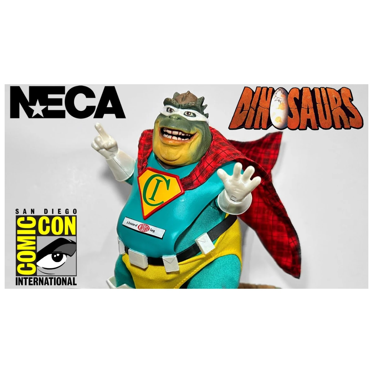 NECA Dinosaurs Captain Impressive Earl Sinclair 2024 Exclusive