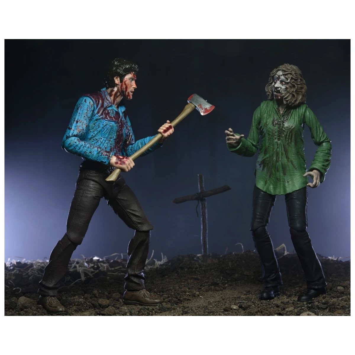 NECA Evil Dead Bloody Ash and Cheryl Williams 2-Pack