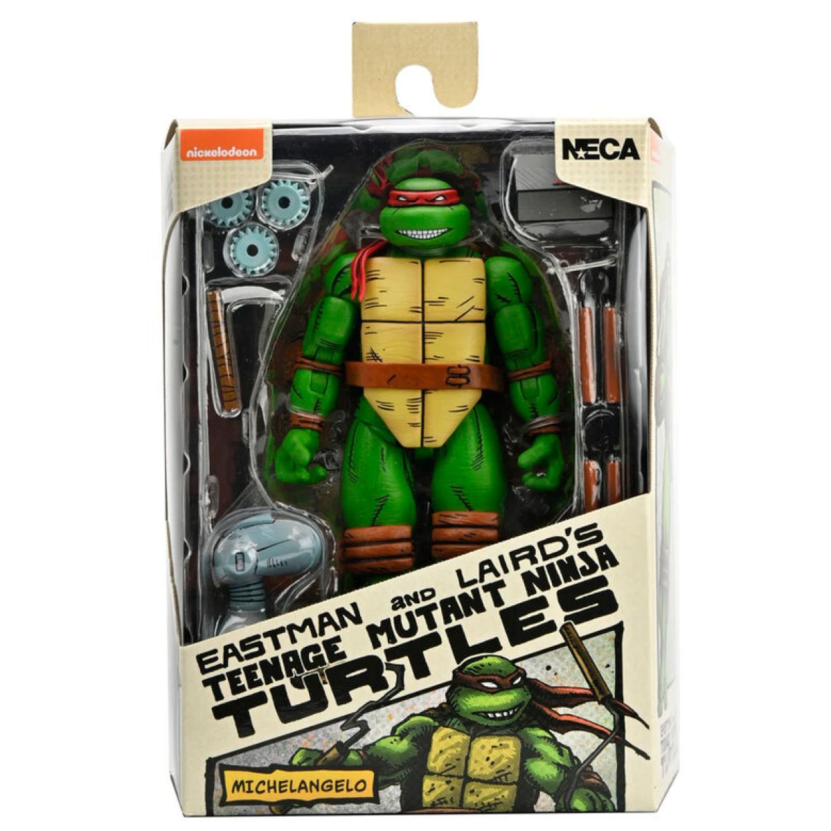 NECA Michelangelo Mirage Comics Action Figure 18Cm
