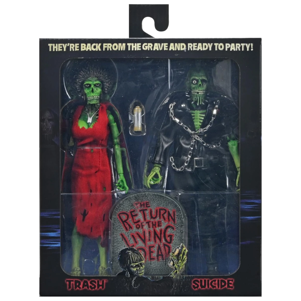NECA Return of The Living Dead Zombie Trash & Suicide Clothed