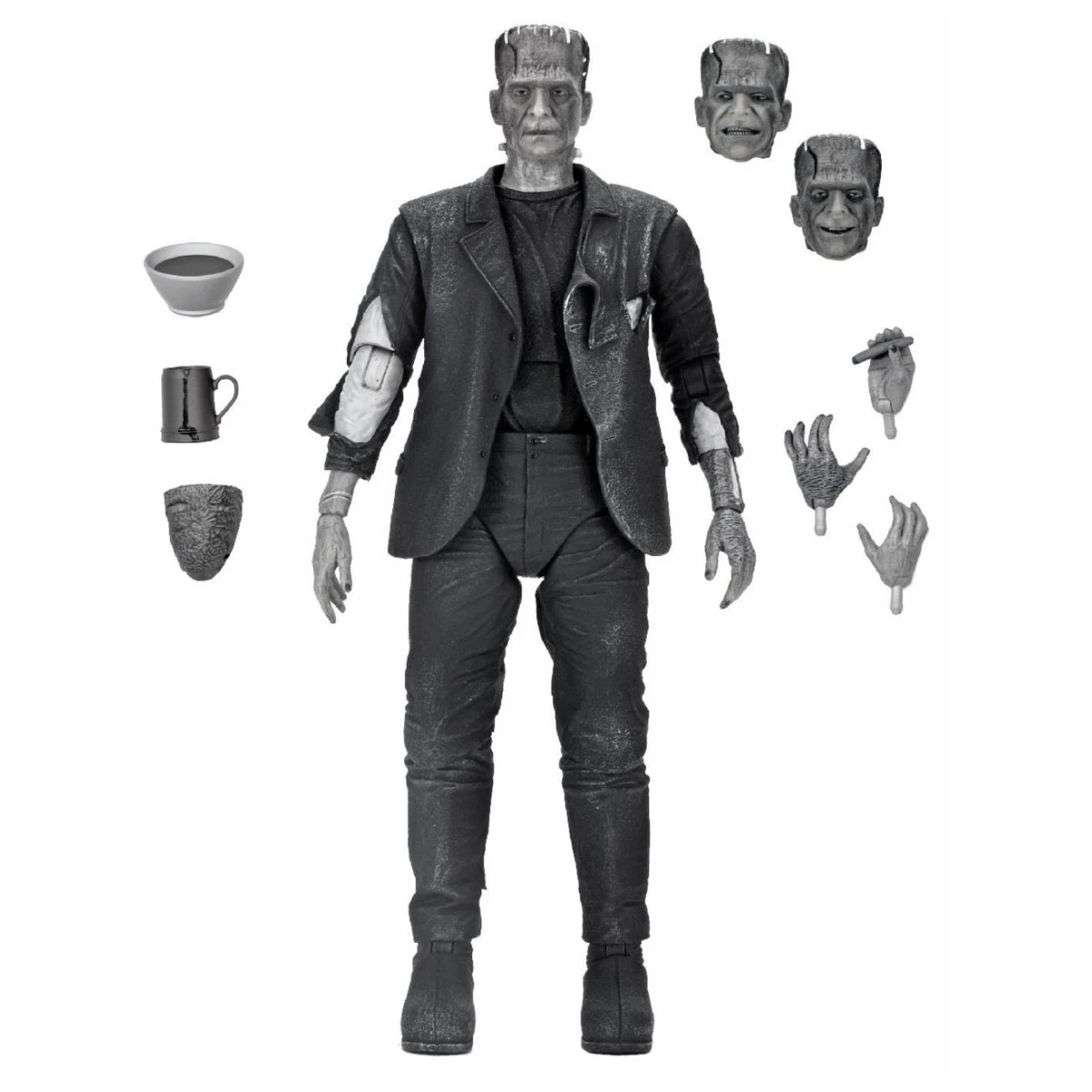NECA Universal Monsters Ultimate Bride of Frankenstein (B&W)