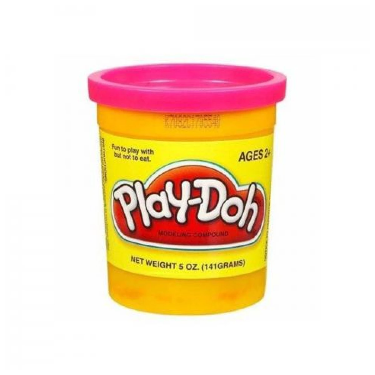 Play-Doh single can Rubine red 