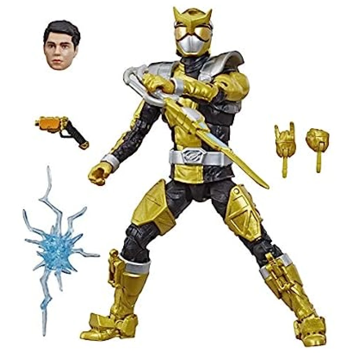 Power Rangers Lightning Beast Morphers Gold Ranger