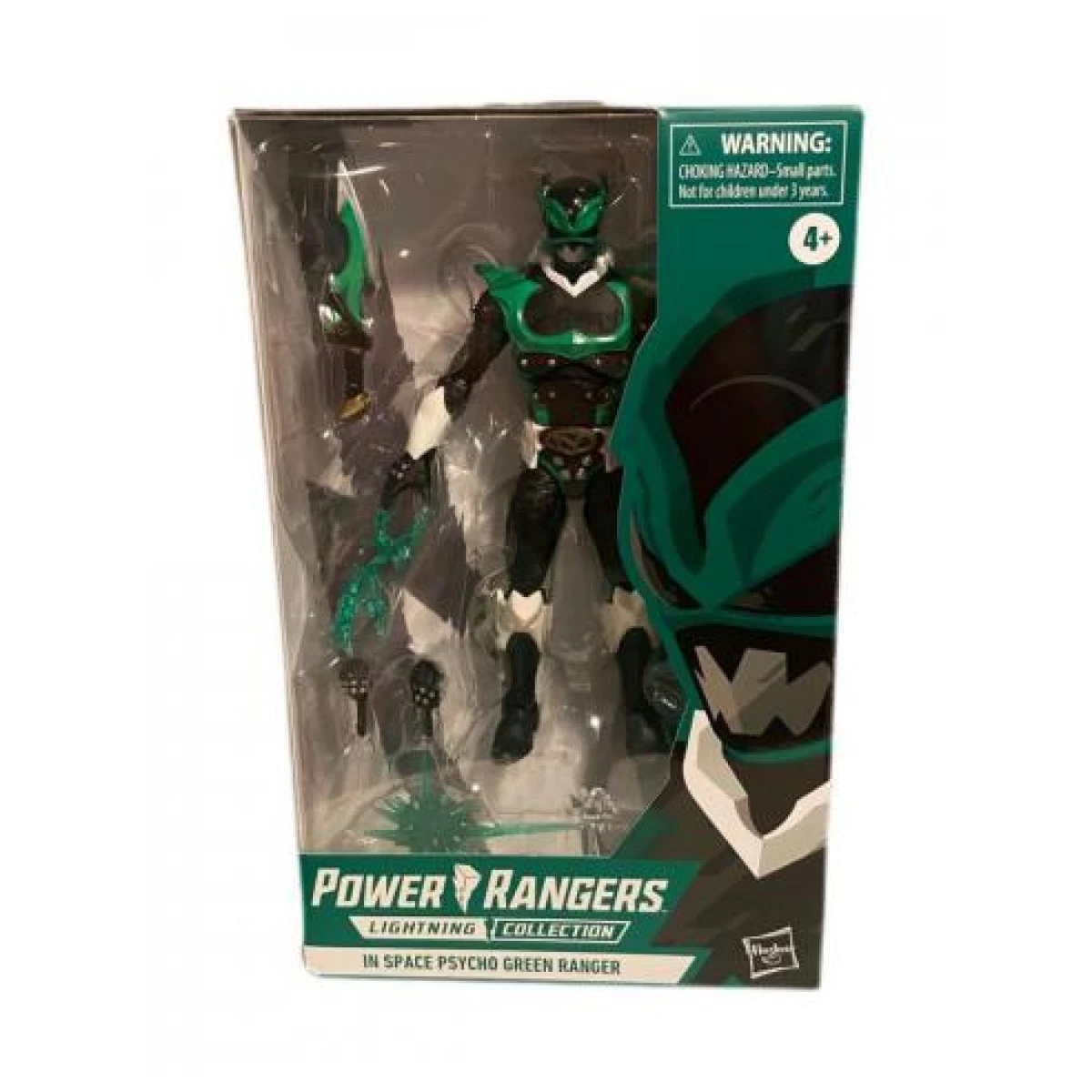 Power Rangers Lightning Colección espacio Psycho Green Ranger