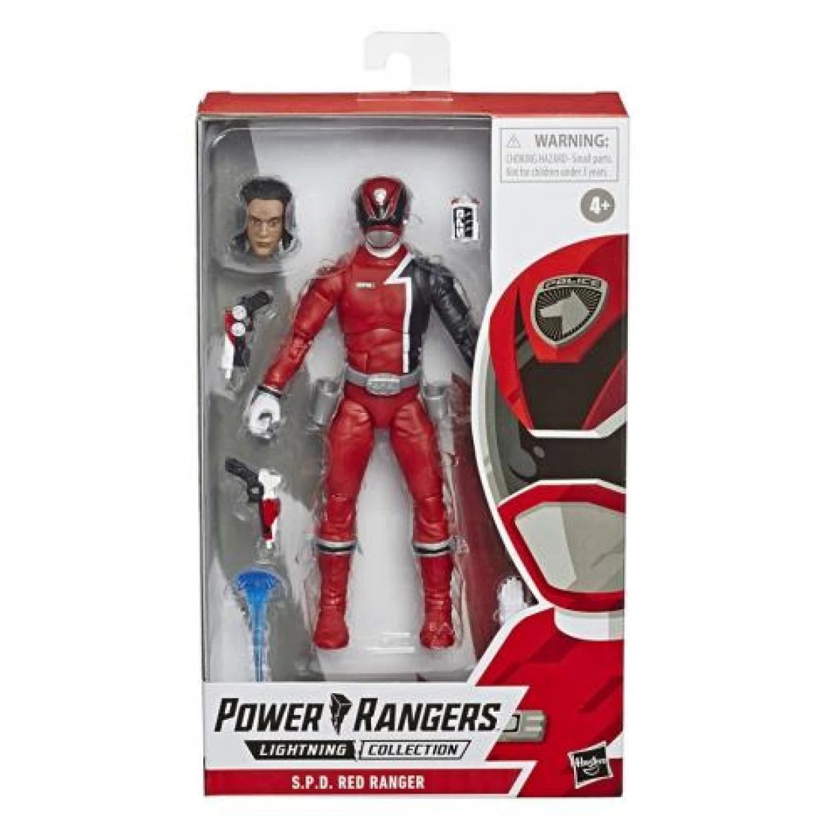 Power Rangers Lightning Collection 6-Inch S.P.D. Red Ranger 