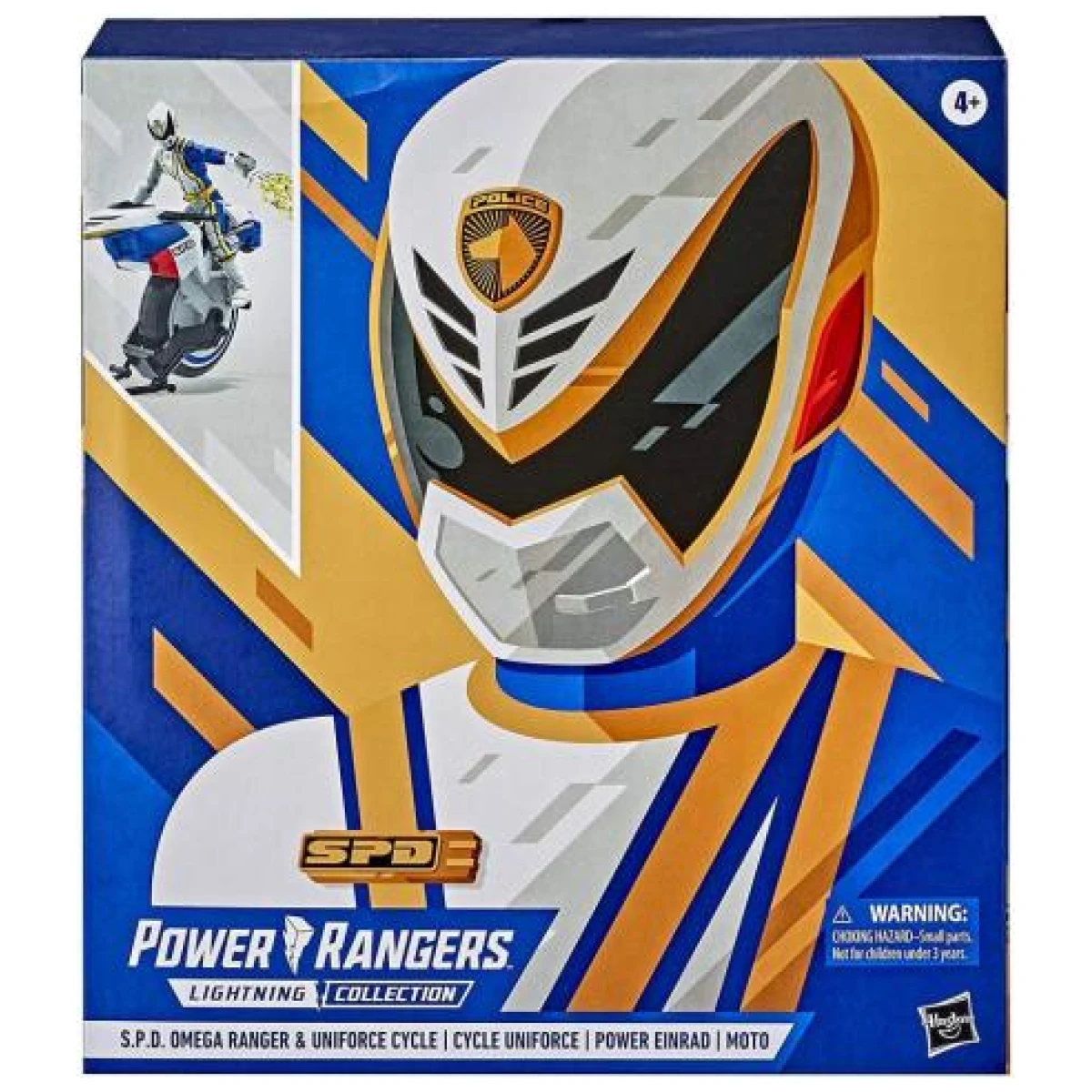 Power Rangers Lightning Collection S.P.D Omega Ranger y Uniforce