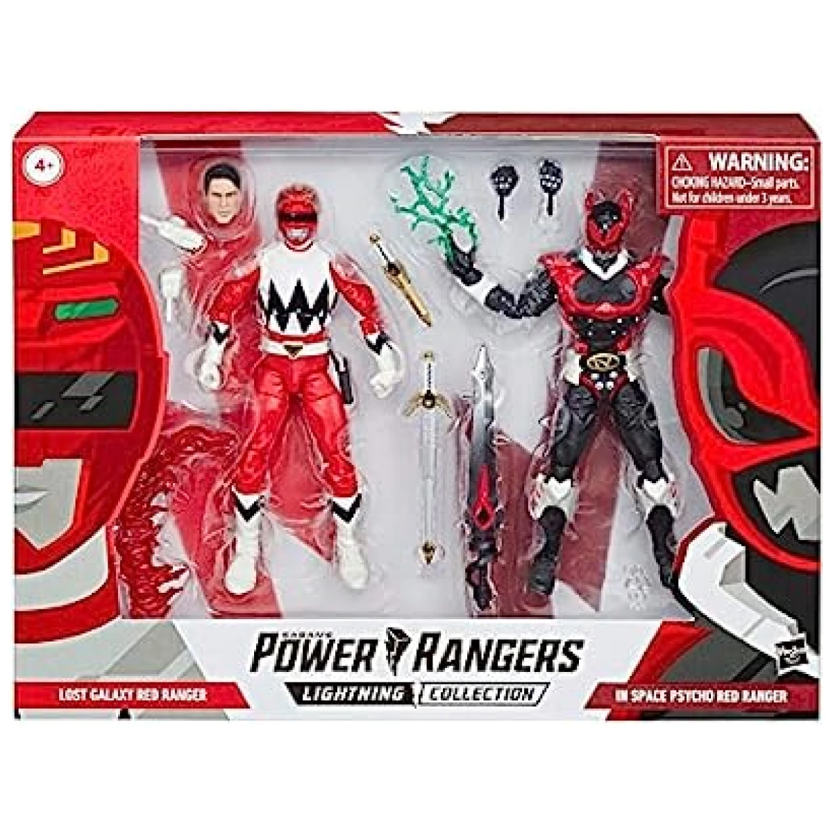 Power Rangers Lightning in Space Psycho Lost Galaxy Red Ranger