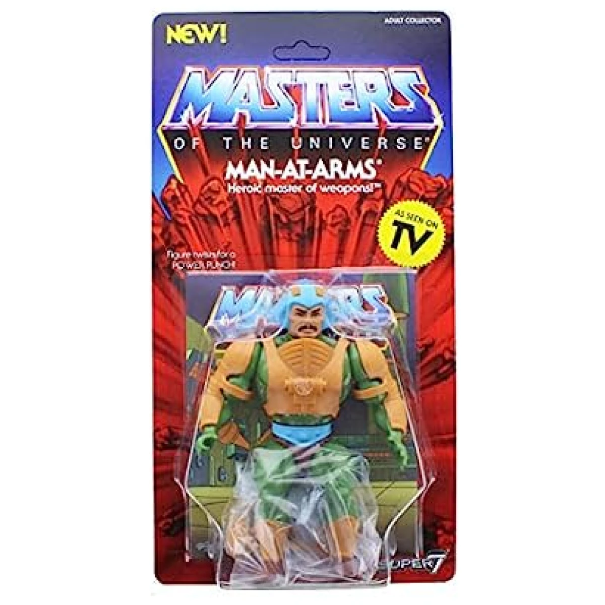 Super7 Masters of The Universe Vintage Man-at-Arms