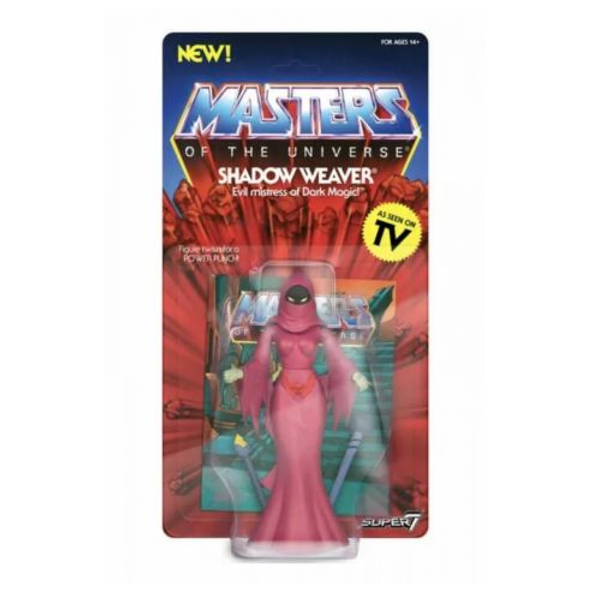 Super7 Motu Shadow Weaver Evil Mistress Of Dark Magic