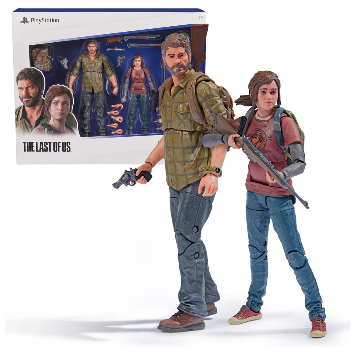 The Last of US 2-Pack Joel & Ellie Shapes Collection