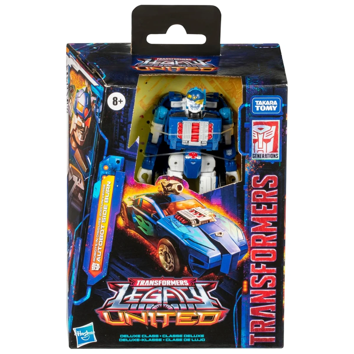 Transformers Legacy Deluxe Class Robots in Disguise Side Burn