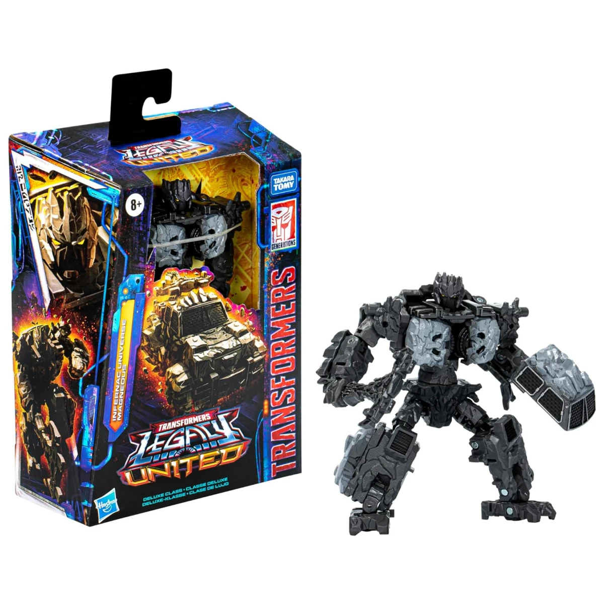 Transformers Legacy United Deluxe Class Infernac Magneous