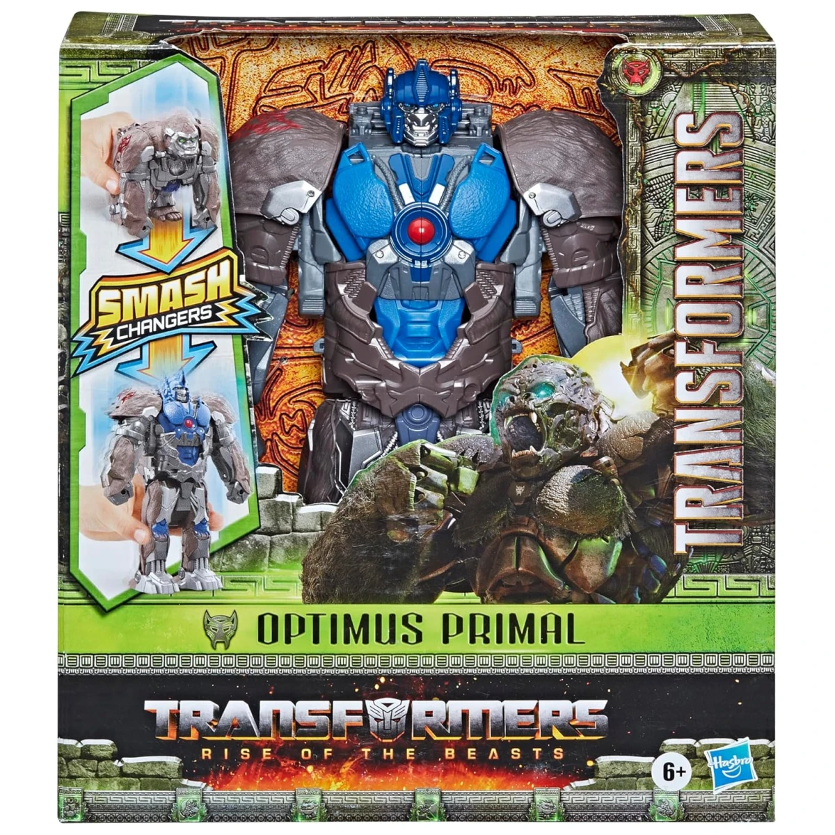Transformers Rise of The Beasts Smash Changer Optimus Primal