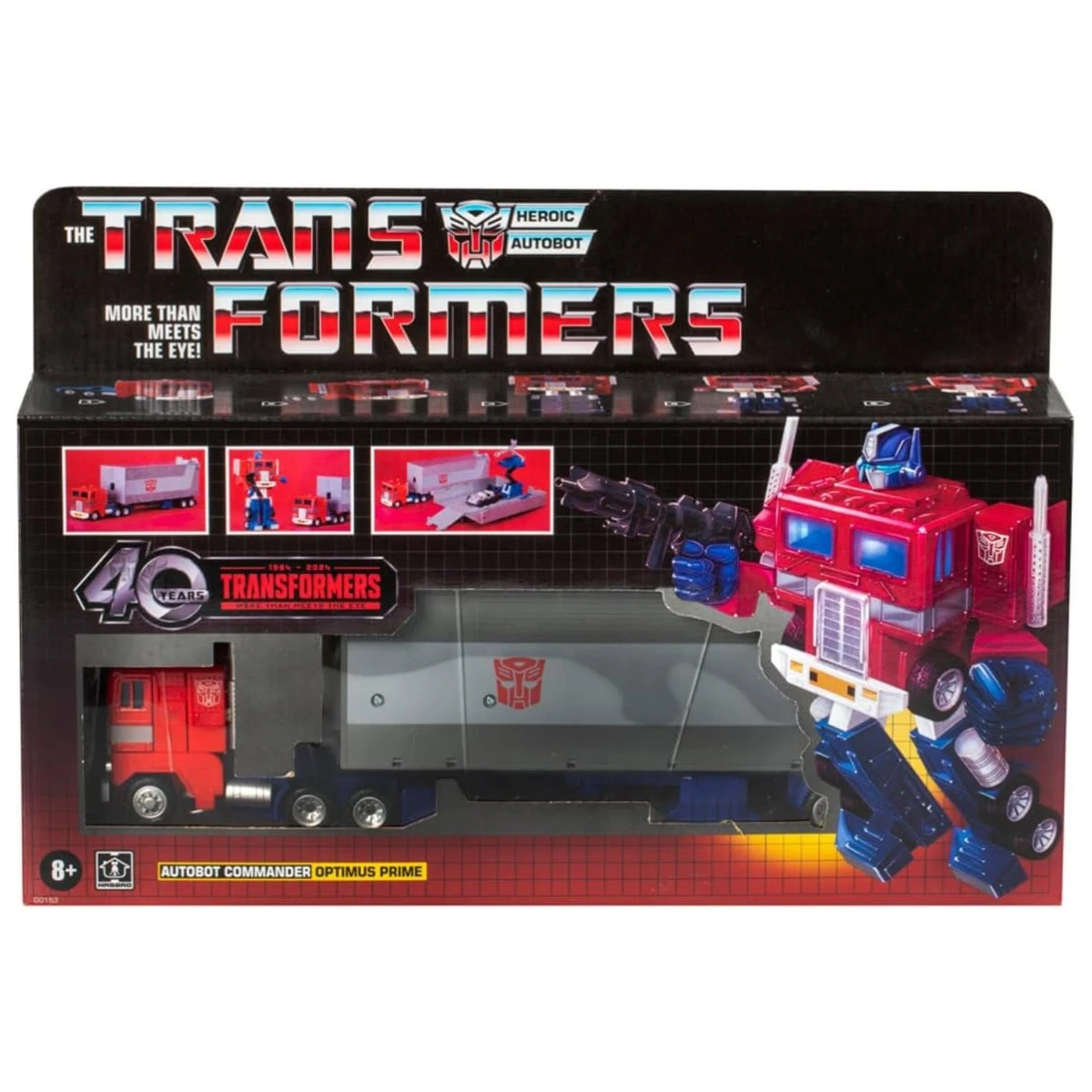 Transformers Toys Retro G1 Cartoon Optimus Prime