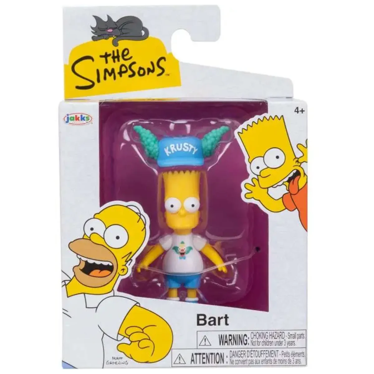 Simpson Bart Simpson con sombrero Krusty 2.5Inch