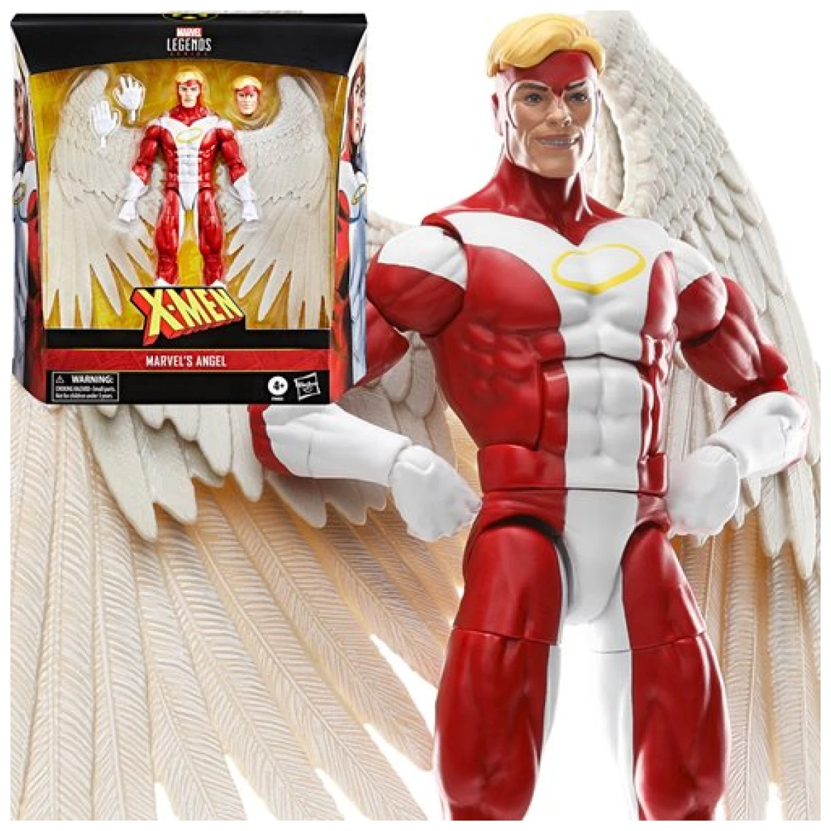 X-Men Marvel Legends Series Angel Deluxe 6-Inch Action Figure